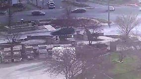 New security footage shows Frederick shooting suspect chasing victim