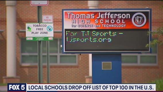 Some local high schools drop out of US News and World Report’s top schools list