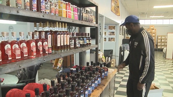 High-end bourbon drinkers weathering the cold for chance at bottle