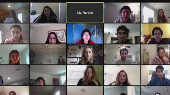 Virtual ‘thank you’ on Zoom at one Montgomery County high school, goes viral