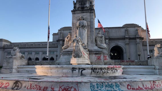 4 arrested after 2nd night of DC protests ahead of Chauvin verdict