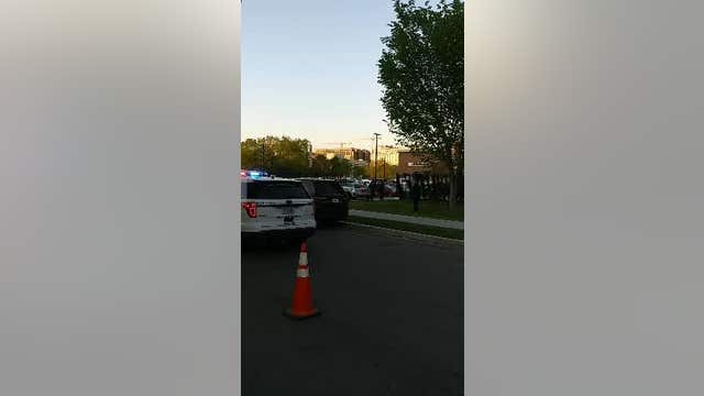 Driver arrested after smashing into DC police gate