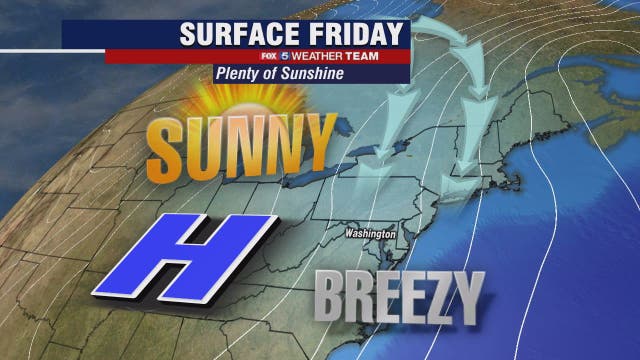 Cold and breezy Friday with highs in the 40s