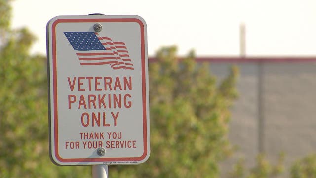 Female military members says service often overlooked at priority parking spaces for veterans