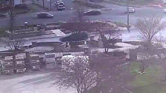 New security footage shows Frederick shooting suspect chasing victim