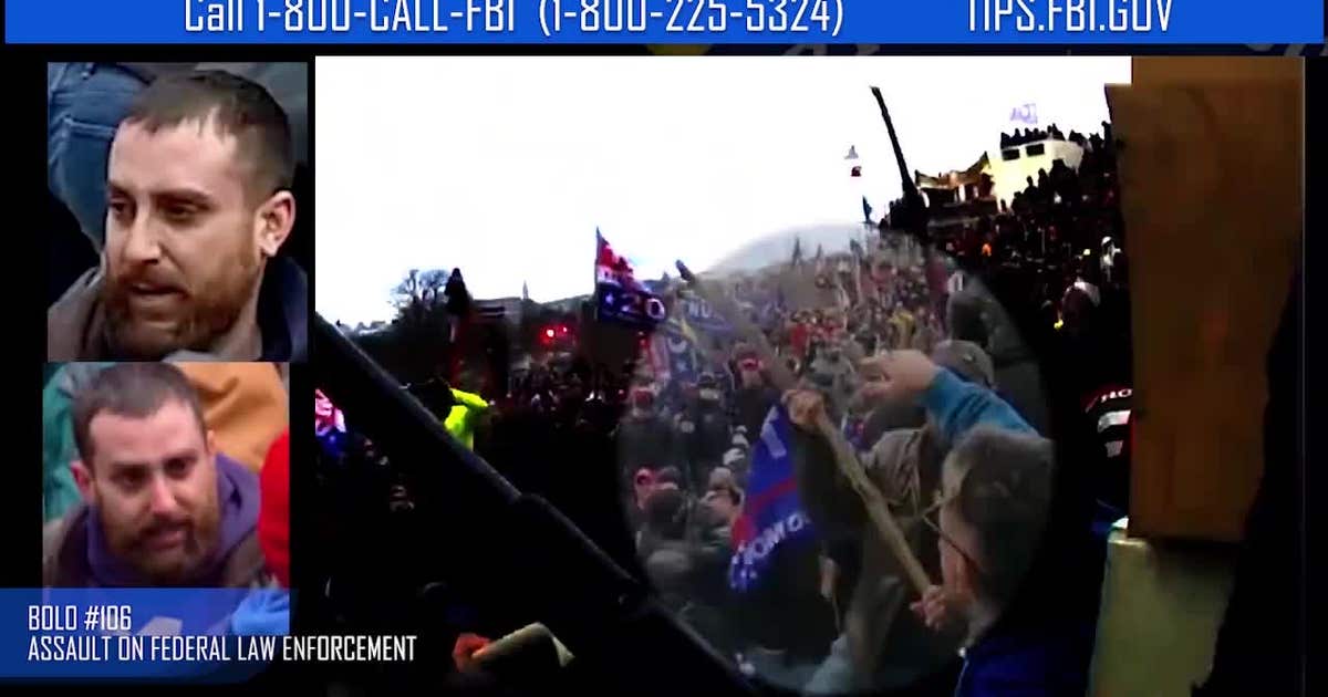 FBI releases new video of Capitol Riot suspects involved in assaults on ...