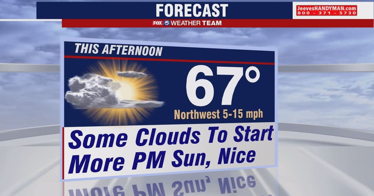 Morning clouds Wednesday with afternoon sunshine; highs in the 60s ...