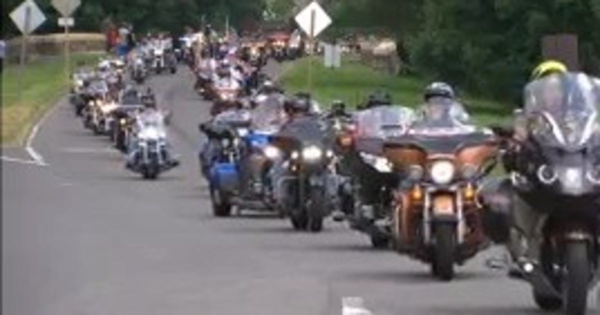 Rolling to Remember military tribute still revving despite rainy