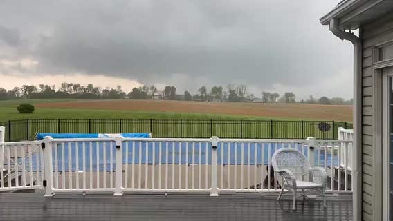 Photos and video: Multiple tornado warnings amid severe storms in Virginia, Maryland, West Virginia