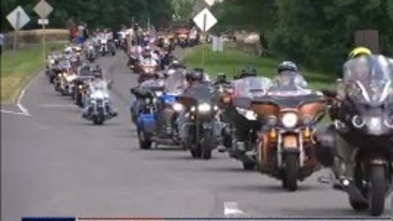 Rolling to Remember military tribute still revving despite rainy Memorial Day weekend