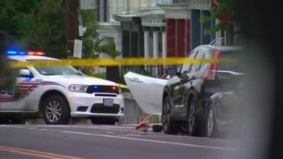 16-year-old killed in Northwest DC double shooting, crash