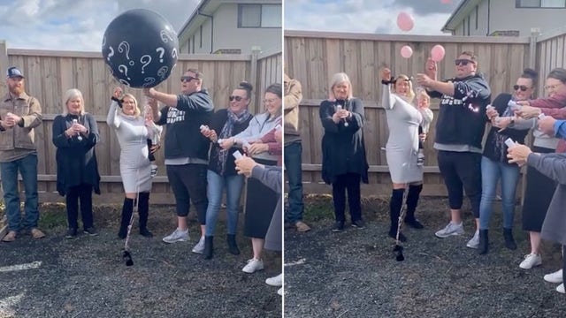 Gender reveal video shows frustrated father-to-be finding out baby -- will be a girl!