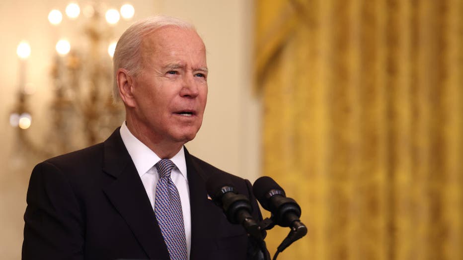 President Biden Delivers Remarks On Administration's COVID-19 Response