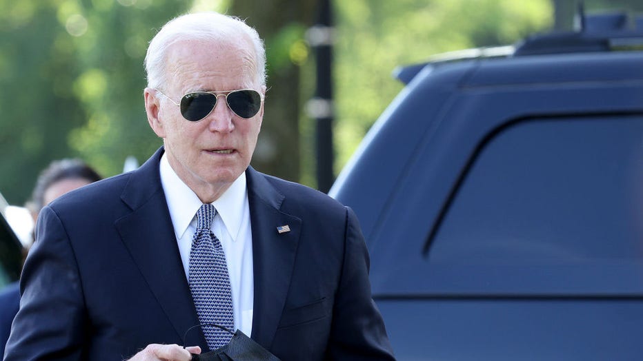 90379fd0-President Biden Departs The White House For Wilmington, DE