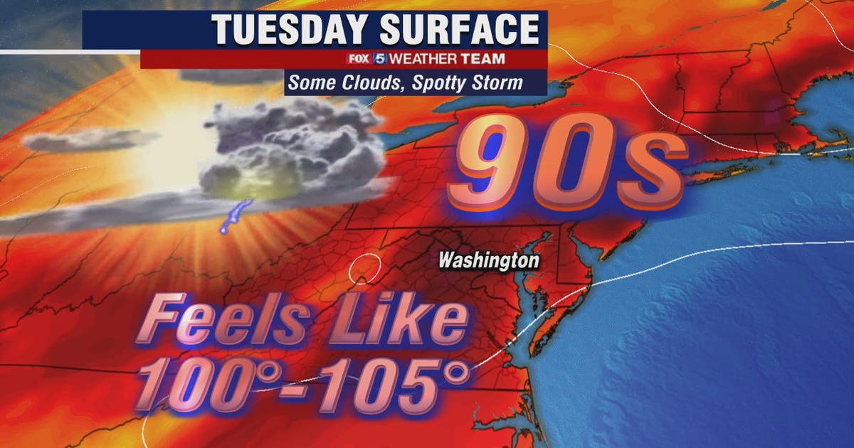 Heat wave continues Tuesday with hazy, hot and humid temperatures in ...