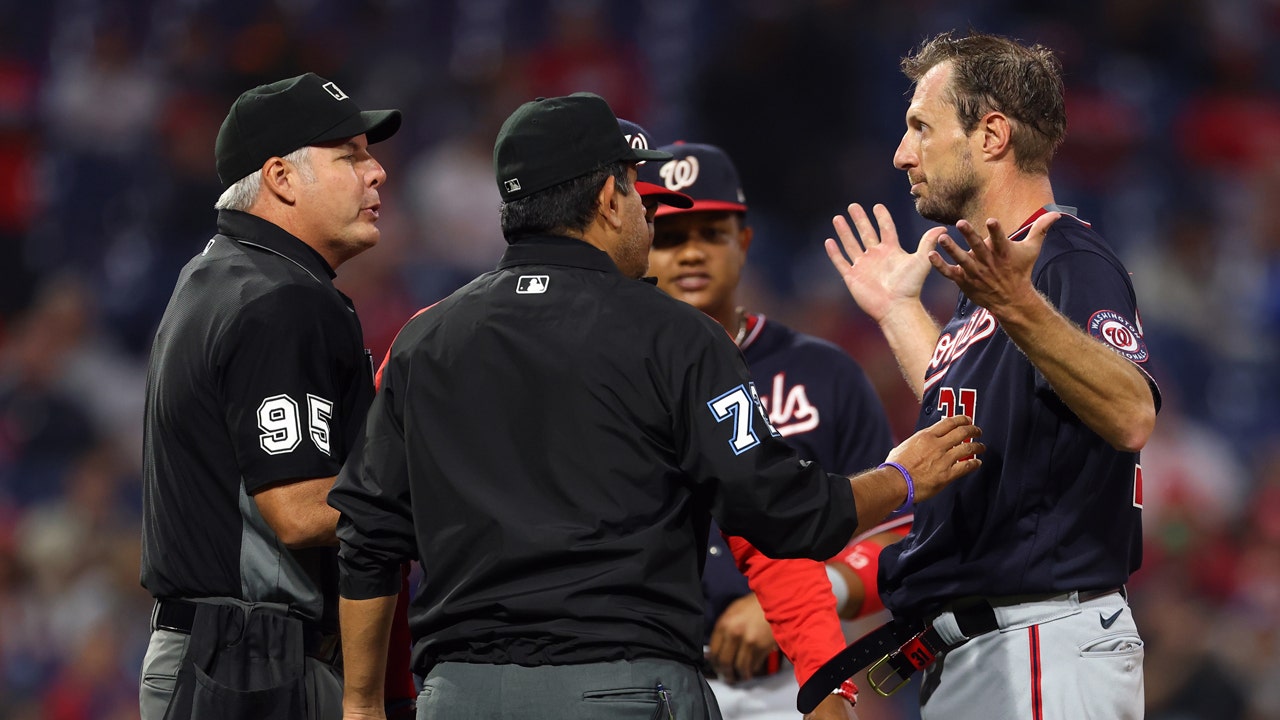 Max Scherzer Accused Of Using Sticky Stuff So He Unbuckled His Pants