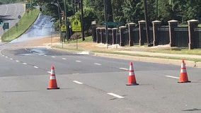 Water main break causes delays in North Bethesda