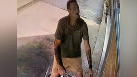 Virginia man used construction scaffolding to climb to bank roof, dropped in through ceiling: cops