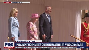 Biden meets with Queen Elizabeth II at Windsor Castle