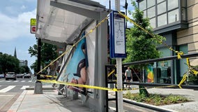 Alleged drunk driver kills man on sidewalk after crashing into DC bus stop, police say