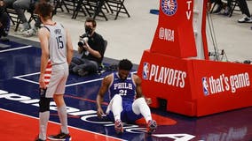 76ers All-Star Joel Embiid won’t play in game 5 against Wizards after meniscus tear