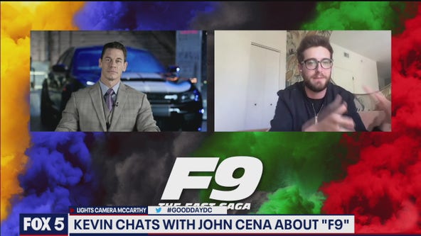 John Cena chats about the release his new movie 'F9'