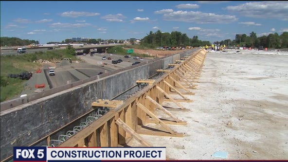 Massive highway project in Northern Virginia