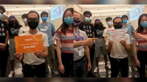 DC high school teacher selected as Amazon Teacher of the Year