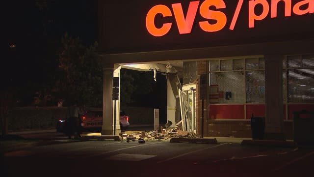 Truck smashes into CVS in Chillum