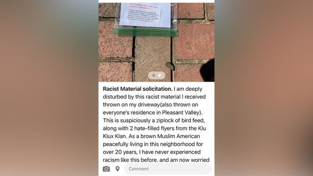Fairfax County police investigating after KKK flyers targeting school-board members surface