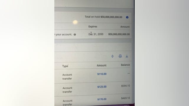 $50 billion mistakenly deposited into Louisiana family’s account, father says