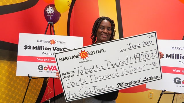Charles County woman claims $40K in ‘VaxCash’ lottery
