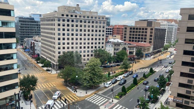 Water main break confirmed near Dupont Circle