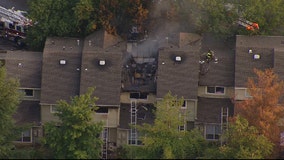 2-alarm fire damages townhomes in Prince George's County