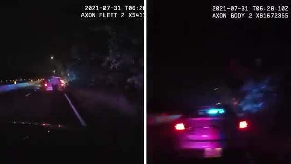 Videos show car hitting Fairfax County officer