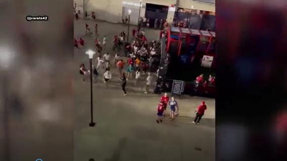 VIDEO: Chaos breaks out at Nationals Park after shooting outside stadium