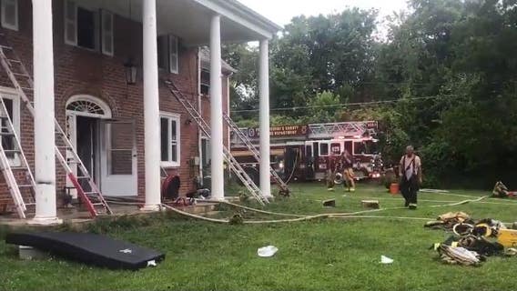 2 rushed to hospital with life-threatening injuries after Prince George’s County fire