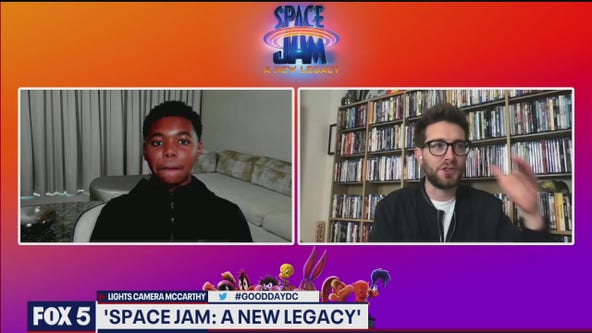 Find out what it is like working with LeBron James on a movie set