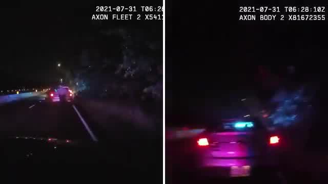 Videos show car hitting Fairfax County officer