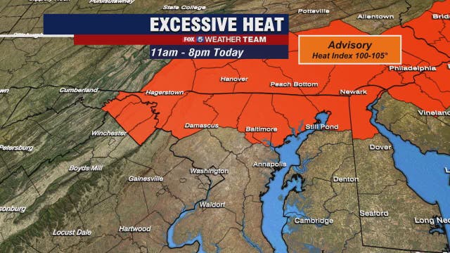 Extreme heat returns to DC region; here are ways to stay cool, hydrated and safe