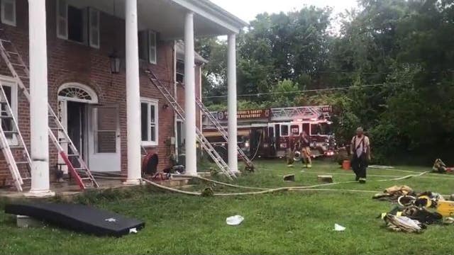 2 rushed to hospital with life-threatening injuries after Prince George’s County fire