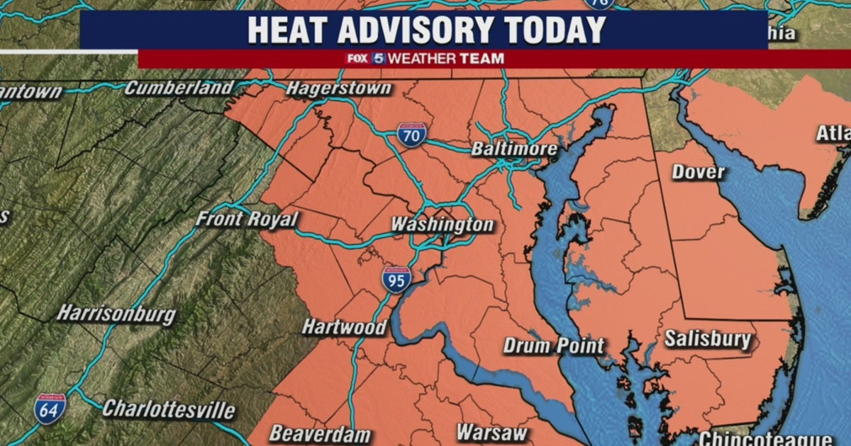 Heat advisory, humidity and potential severe weather Wednesday across ...