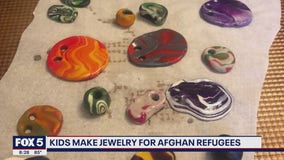 Local kids selling jewelry to help raise money for Afghan refugees