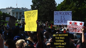 PHOTOS: March On For Voting Rights takes place in DC on anniversary of MLK's 'I Have A Dream' speech