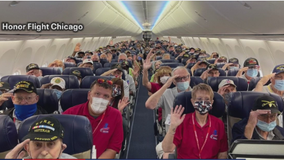Honor Flight holds first trip since start of COVID-19 pandemic