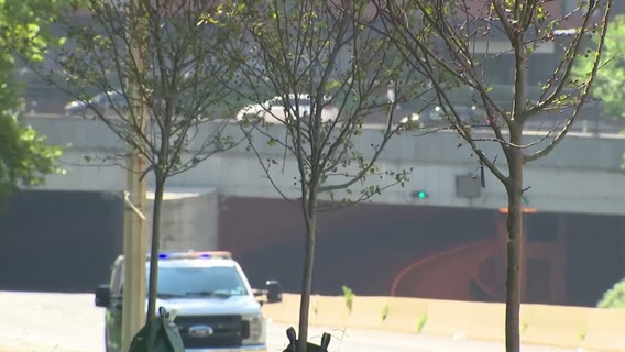 Sinkhole closes 3rd Street Tunnel Monday causing major traffic delays; water restored for all but 1 building