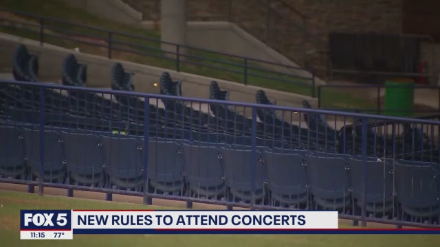 Some venues introduce new COVID restrictions for concertgoers
