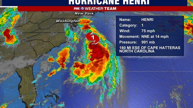 Hurricane Henri could bring floods to our area as storm approaches landfall