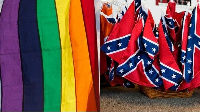 Police: LGBTQ flag stolen, replaced with Confederate flag at Blacksburg church