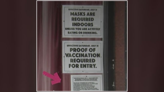 Proof of COVID-19 vaccination may be required at some DC bars